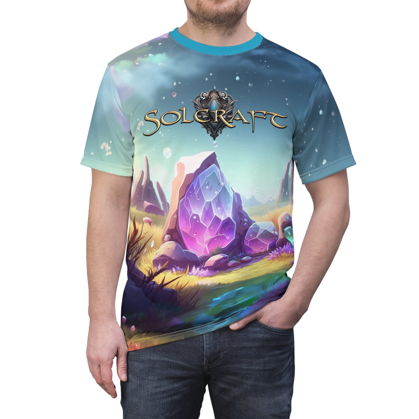Solcraft Unisex All-Over T-Shirt - Forest