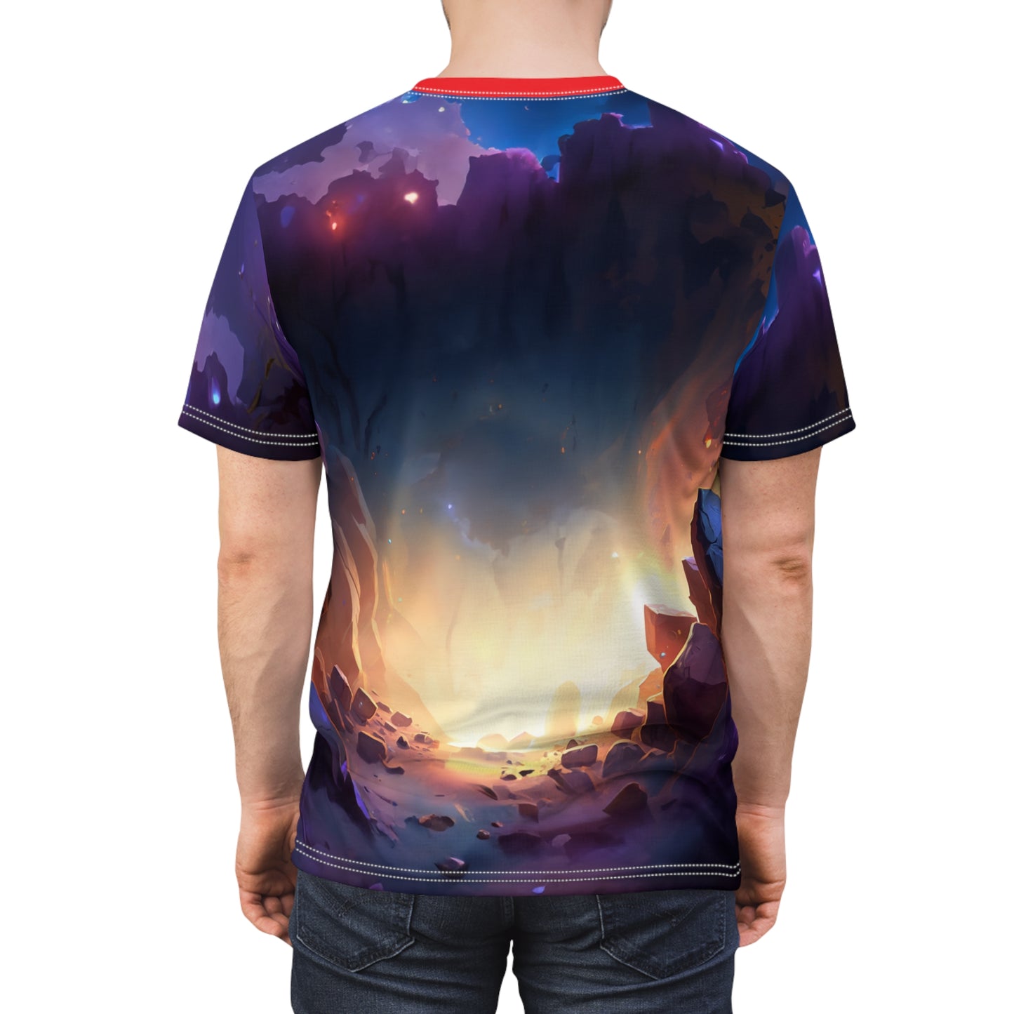 Solcraft Unisex All-Over T-Shirt - Volcano